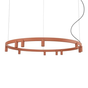 Lampă cu pendul FOURTY 12420 3000K 11x10W/GU10|6x9W/LED 710lm IP20 de la Nowodvorski
