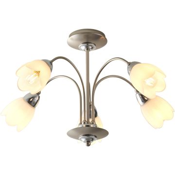 Lampă de tavan PETAL 124-5 5x40W/E14 IP20 de la Endon