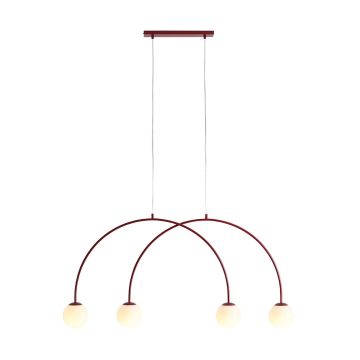 Lampă cu pendul UNA 4 1116L15_S 4x10W/E14 de la Aldex
