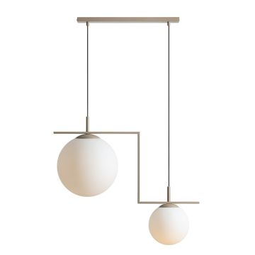 Lampă cu pendul ZAC 2 1038H17_2 2x15W/E27 de la Aldex