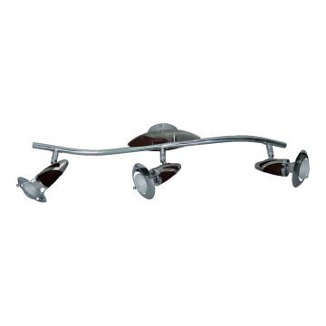 Spot ZEUS CH/WENGUE 12060 3x40W/E14/R50 IP20 de la Prezent