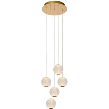Lampă cu pendul CINTRA 13499/22/60 2700k 1x21w/led 1300lm ip20 de la Lucide