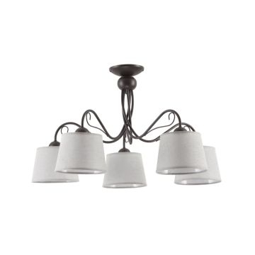 Lampă de tavan KAMELIA 1366 5x15W/E27 IP20 de la Jupiter