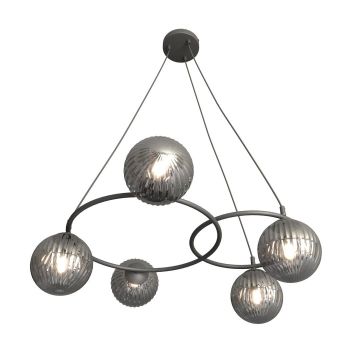 Lampă cu pendul LIBRA 1380/5 5x10W/E14 IP20 de la Emibig