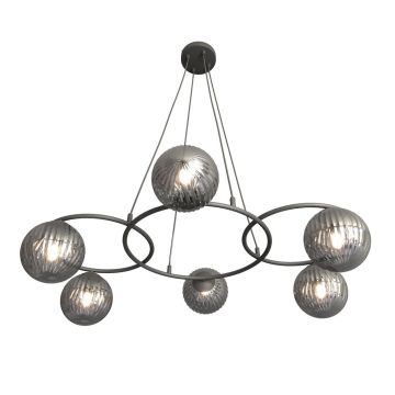 Lampă cu pendul LIBRA 1380/6 6x10W/E14 IP20 de la Emibig