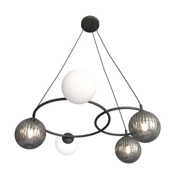 Lampă cu pendul LIBRA 1381/5 5x10W/E14 IP20 de la Emibig