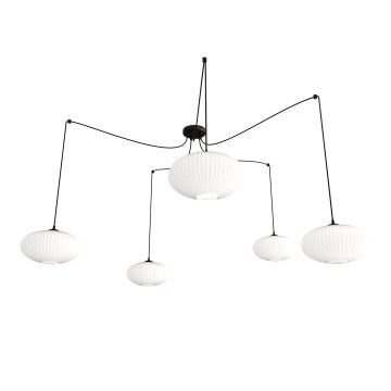 Lampă cu pendul ORIGO 1374/5 5x15W/E27 IP20 de la Emibig