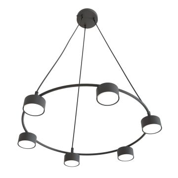 Lampă cu pendul STARLIT 1372/6 6x8W/GX53 IP20 de la Emibig