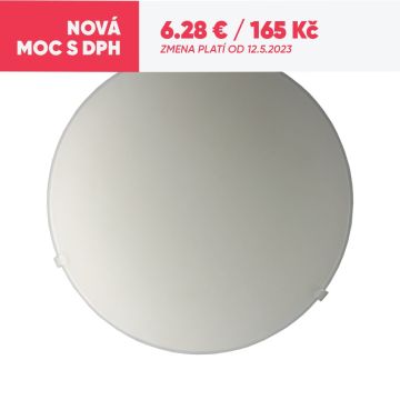 Lustră de tavan ECONOM 1420 F 1x60W/E27 IP20 de la Prezent