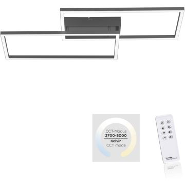 Lampă de tavan IVEN 14140-18 2700-5000k 2x30W/LED 3500lm ip20 de la Paul Neuhaus