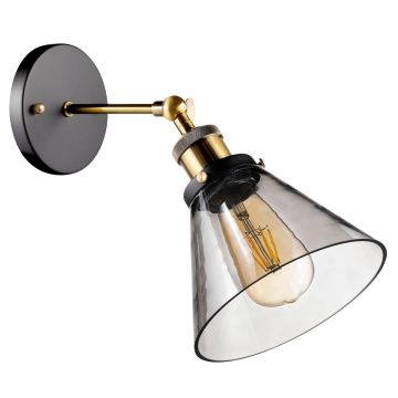 Aplique de perete NEW YORK LOFT LA034/W_smoky 1x40W/E27 IP20 de la Altavola Design