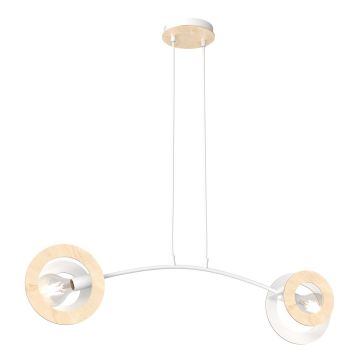 Lampă cu pendul SKIVA 1410/2 2x15W/E27 IP20 de la Emibig