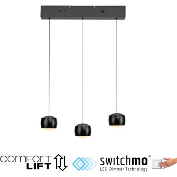 Lampă cu pendul BALLINI 15261-18 3000k 3x22W/LED 2400lm ip20 de la Paul Neuhaus