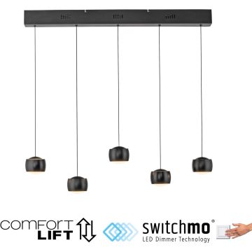 Lampă cu pendul BALLINI 15262-18 3000k 5x30W/LED 4000lm ip20 de la Paul Neuhaus