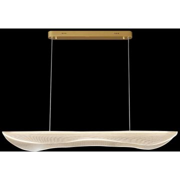 Lampă cu pendul CORTINA LA103/P_100_gold 3000K 1x35W/LED 2100lm IP20 de la Altavola Design