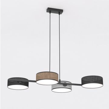 Lampă cu pendul DRUMZ 1566/4 4x10W/E14 IP20 de la Emibig
