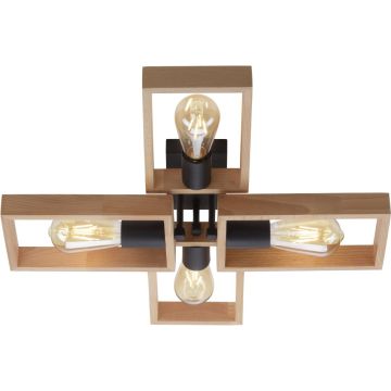 Lampă de tavan FRANKY 15656-18 4x60W/E27 ip20 de la Paul Neuhaus