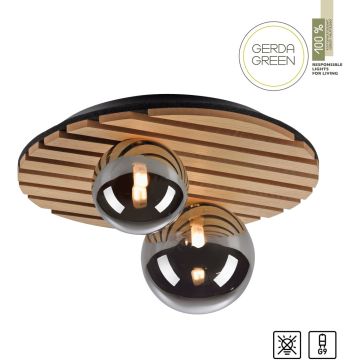 Lampă de tavan GREEN STIKA 15208-79 2x5W/G9 ip20 de la Paul Neuhaus