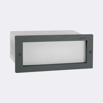 Aplique de perete GRIMSTAD 1544GR 3000K 1x3.9W/LED 653LM IP65 de la Norlys