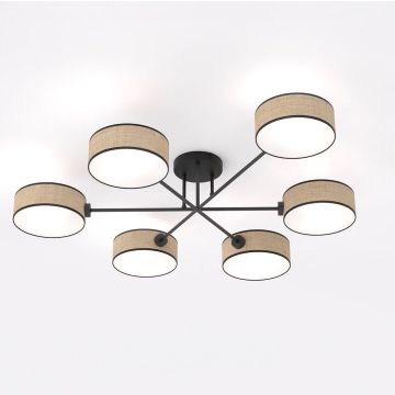 Lampă de tavan MAGA 1571/6 6x10W/E14 IP20 de la Emibig