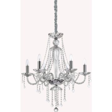 Candelabru AMADEUS 168753 6x40W/E14 ip20 de la Ideal Lux