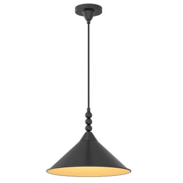 Lampă cu pendul ASHFORD P01517BK 1x40W/E27 ip20 de la Cosmolight