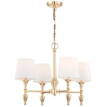 Candelabru AUSTIN P04142AU-WH 4x40W/E27 IP20 de la Cosmolight