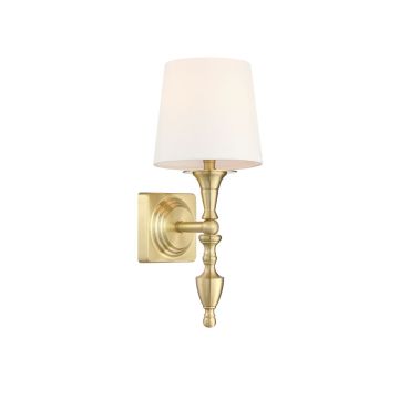 Aplique de perete AUSTIN W01132BR-WH 1x40W/E27 IP20 de la Cosmolight