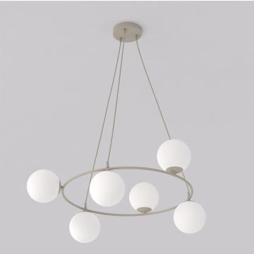 Lampă cu pendul AZURA 1637/6 6x10W/E14 IP20 de la Emibig