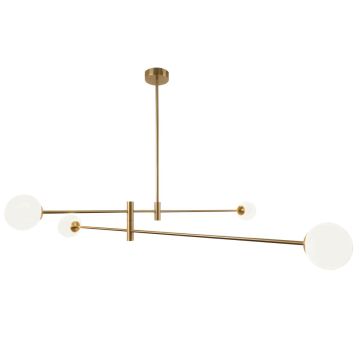 Lampă de tavan CAPE TOWN P04167BR 4x6W/G9 IP20 de la Cosmolight