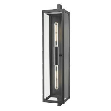 Aplique de perete DOVER W02095BK 2x40W/E27 ip44 de la Cosmolight