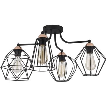 Lampă de tavan GALAXY 1645 4x60W/E27 de la TK Lighting