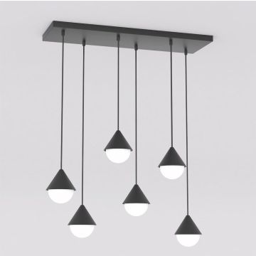 Lampă cu pendul GIRO 1661/6 6x8W/G9 IP20 de la Emibig