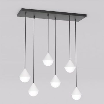 Lampă cu pendul GIRO 1662/6 6x8W/G9 IP20 de la Emibig