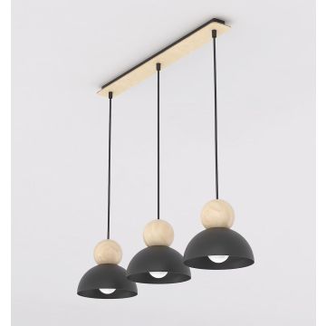 Lampă cu pendul KAKI 1676/3 3x15W/E27 IP20 de la Emibig