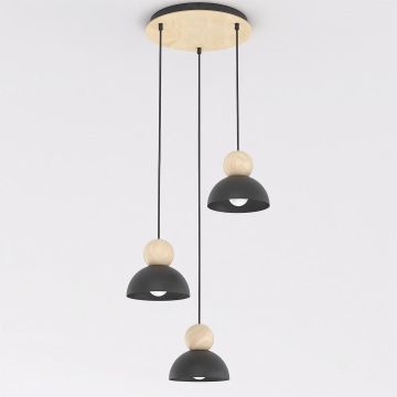 Lampă cu pendul KAKI 1676/3PREM 3x15W/E27 IP20 de la Emibig