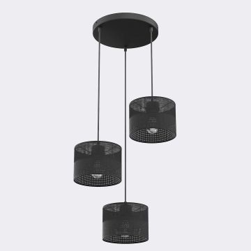 Lampă cu pendul KARBON 1651/3PREM 3x15W/E27 IP20 de la Emibig