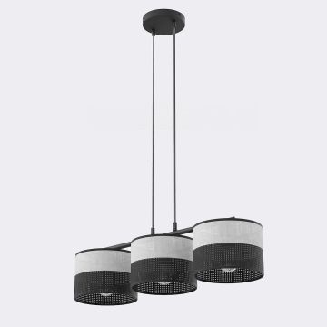 Lampă cu pendul KARBON 1652/3 3x15W/E27 IP20 de la Emibig