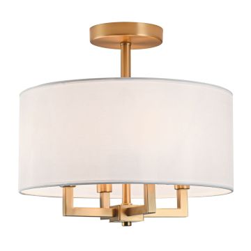 Lampă de tavan LILLE C04913BR-WH 4x40W/E14 IP20 de la Cosmolight