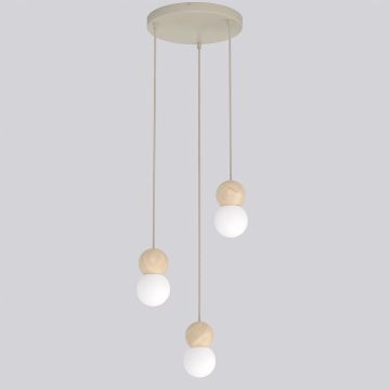 Lampă cu pendul LOOP 1673/3 3x8W/G9 IP20 de la Emibig