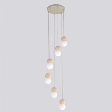 Lampă cu pendul LOOP 1673/6 6x8W/G9 IP20 de la Emibig