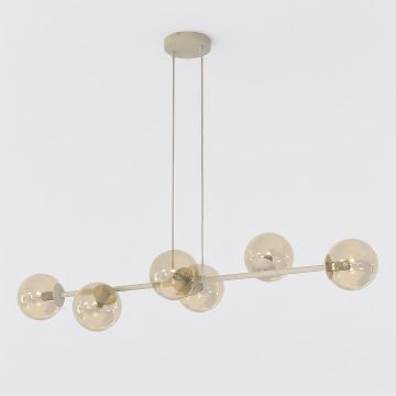 Lampă cu pendul MAGNUS 1641/6 6x10W/E14 IP20 de la Emibig