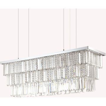 Lampă cu pendul MARTINEZ 166360 8x40W/E14 ip20 de la Ideal Lux
