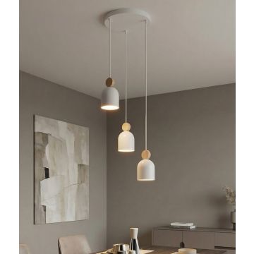 Lampă cu pendul MESI 1693/3PREM 3x8W/GU10 IP20 de la Emibig