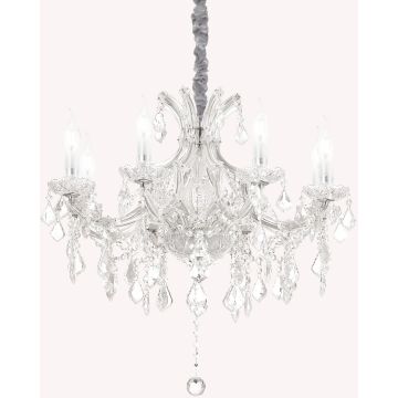 Candelabru NAPOLEON 167244 8x40W/E14 ip20 de la Ideal Lux