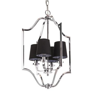 Candelabru NEW YORK 1 P04380CH-BK 4x40W/E14 IP20 de la Cosmolight