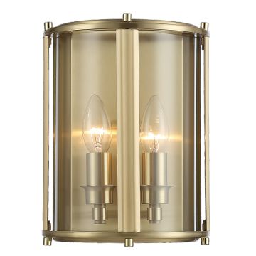 Aplique de perete NEW YORK W02194BR 2x40W/E14 ip20 de la Cosmolight