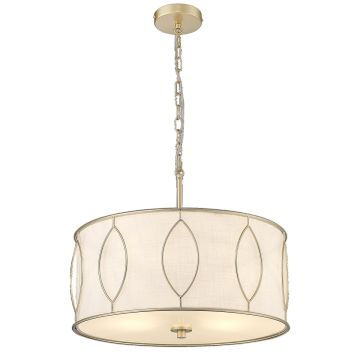 Lampă cu pendul NORFOLK P04576AM-WH 4x40W/E27 ip20 de la Cosmolight