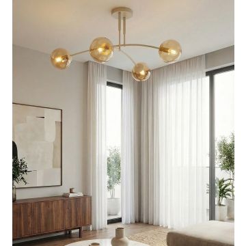 Lampă de tavan PREGOS 1686/4 4x10W/E14 IP20 de la Emibig
