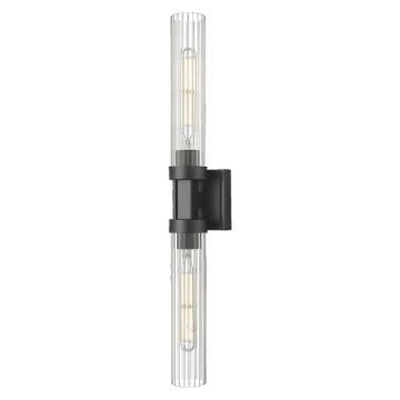 Aplique de perete QUINCY W02873BK 2x40W/E27 ip20 de la Cosmolight